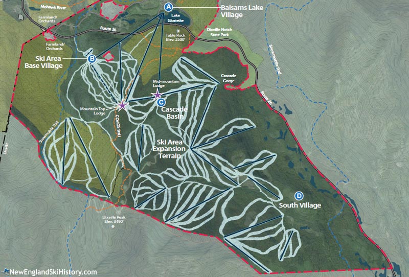 2015 Balsams Wilderness expansion map