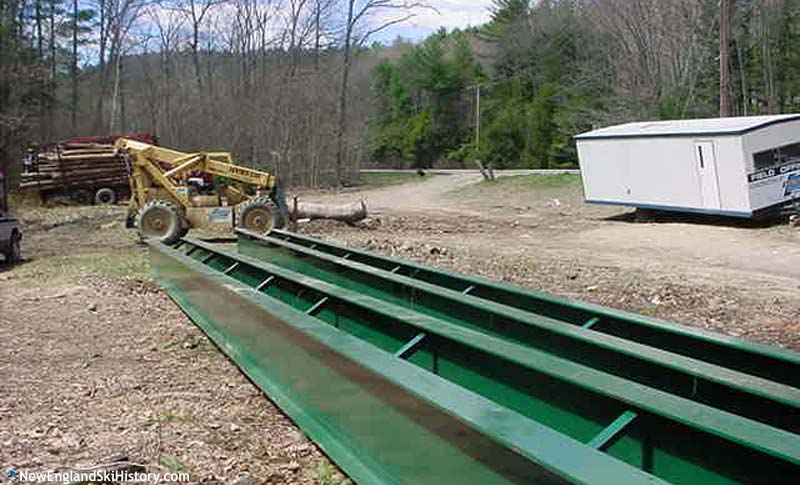 Early reconstruction of the former Pinnacle ski area (2002)