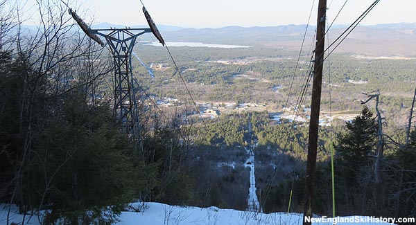 Looking down the gondola line (2015)