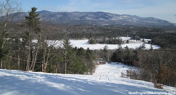 Looking down the main slope (2014)