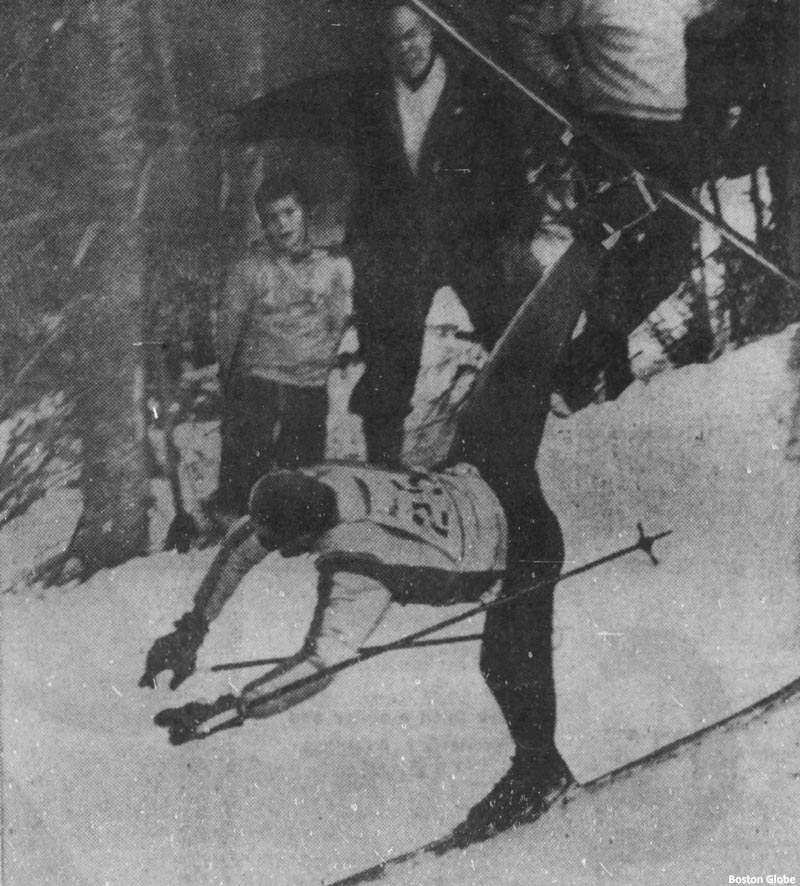 Redmond Wilcox during the March 21 Olympic downhill tryout