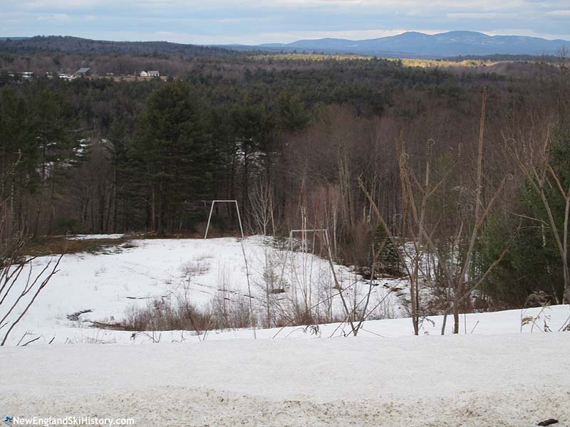 The T-bar lift line (April 2014)