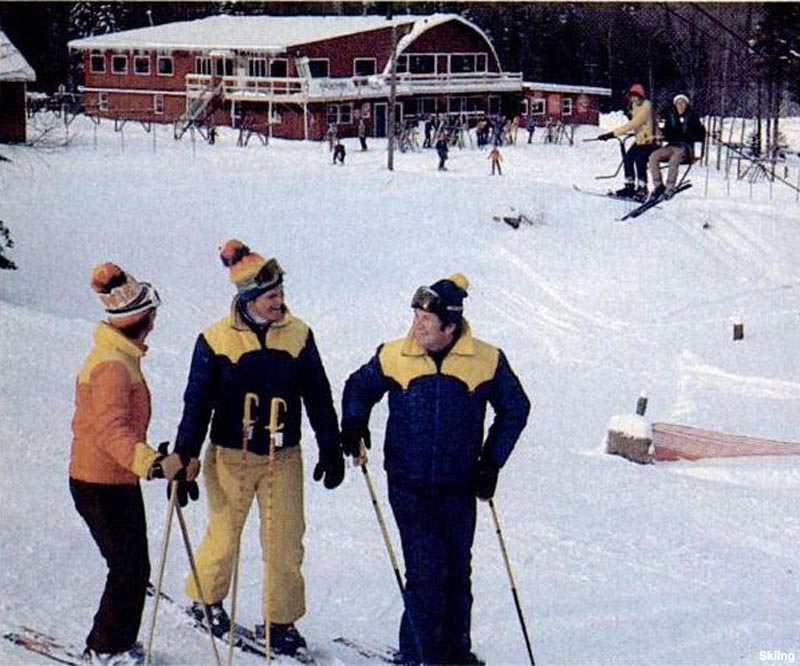 The Round Top base area circa the late 1970s