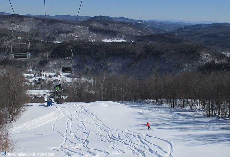 The Salt Ash trail in 2017