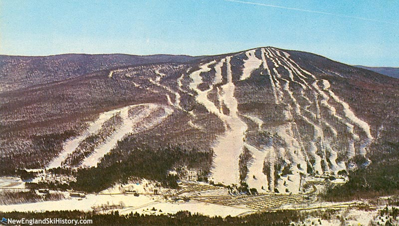 Carinthia (left) and Mt. Snow circa the 1960s