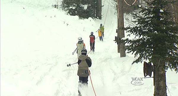 The Gebbie Farm rope tow