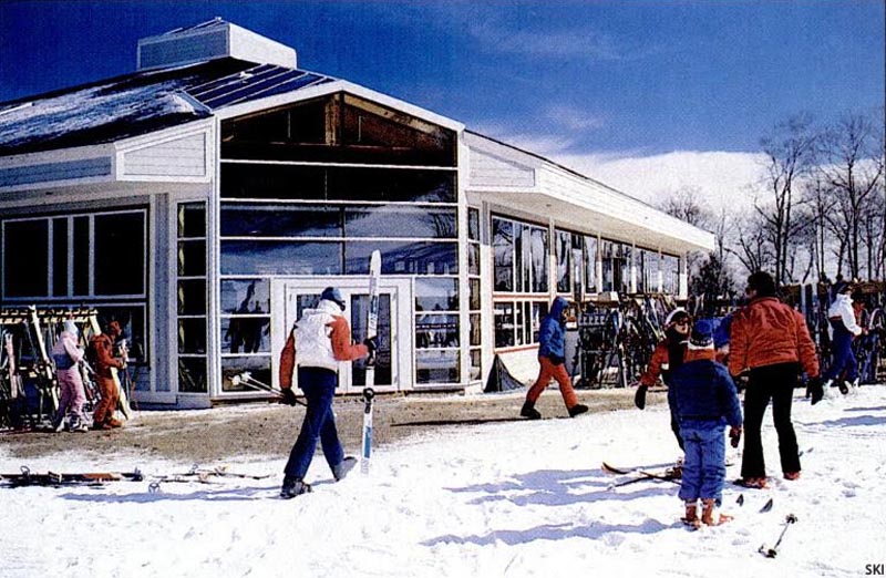 The then-new upper base lodge circa the late 1980s or early 1990s