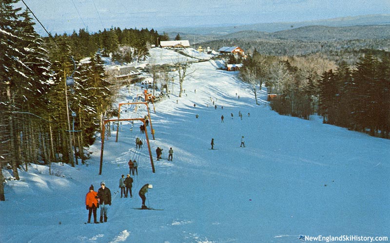 Looking down the Practice Slope circa the 1960s