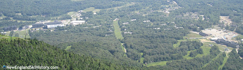 The expanded Jay Peak base areas (2015)