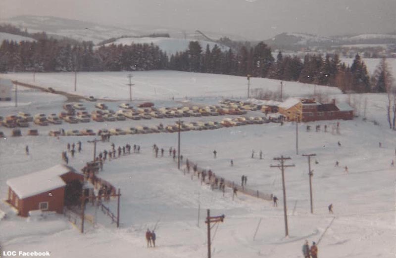 The T-Bar with the ski jump visible in the background (1967)