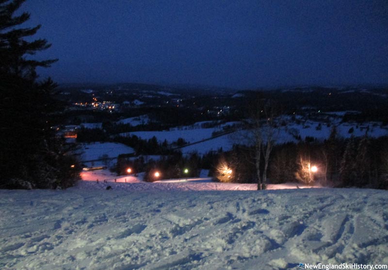 Night skiing (2018)