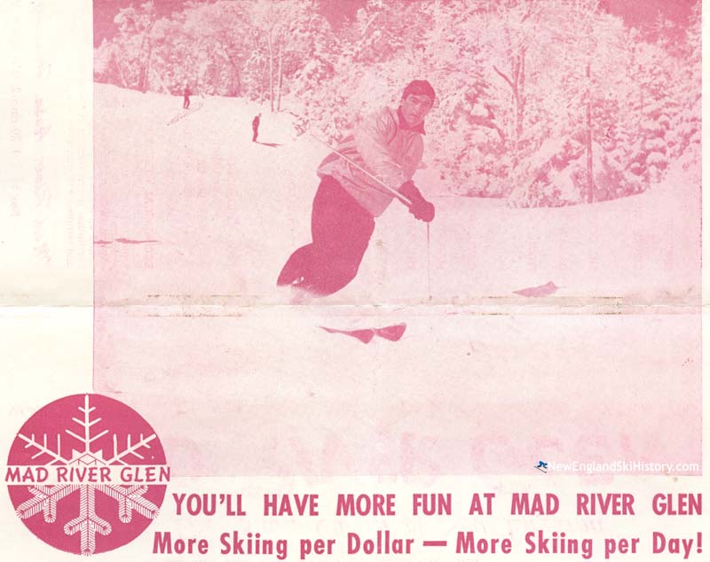 A 1950s Mad River Glen advertisement