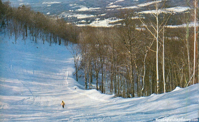 Jazda na nartach na magicznej Górze w 1960