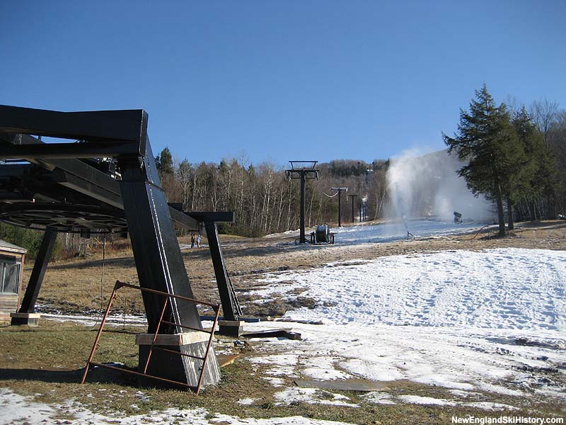 La Silla Verde parcialmente instalada (2010)