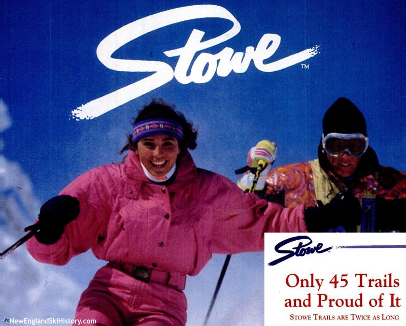 An mid 1990s Stowe advertisement