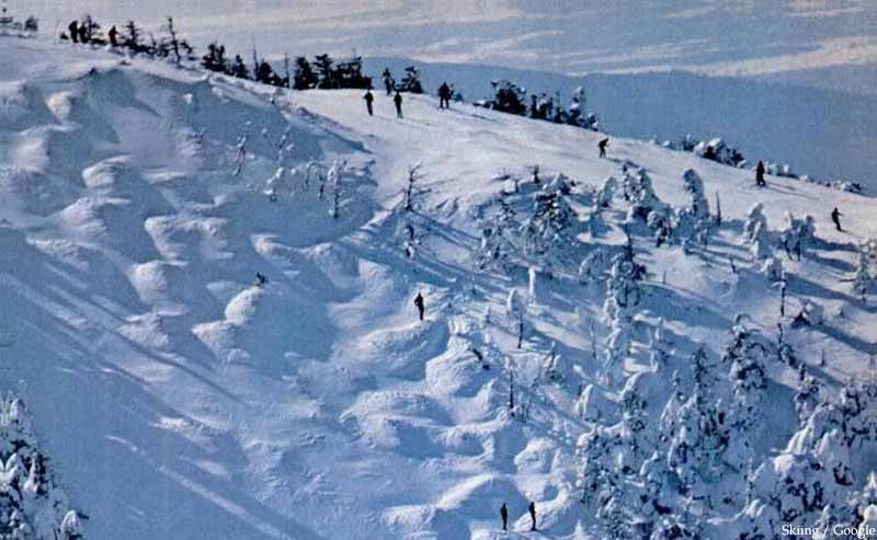 Upper FIS at Sugarbush North in the early 1980s