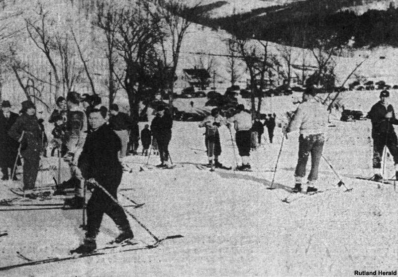 The Suicide Six base area in 1937