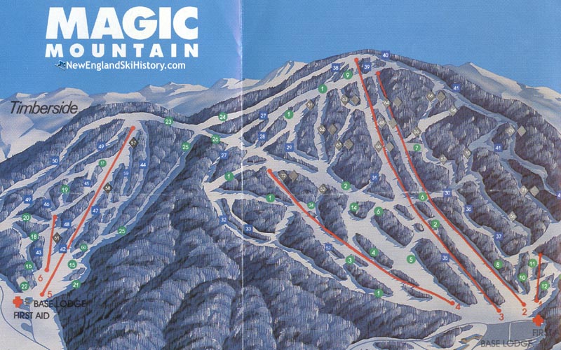 Magic Mountain and Timber Ridge combined