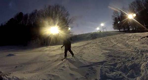 The Vermont Tech ski area