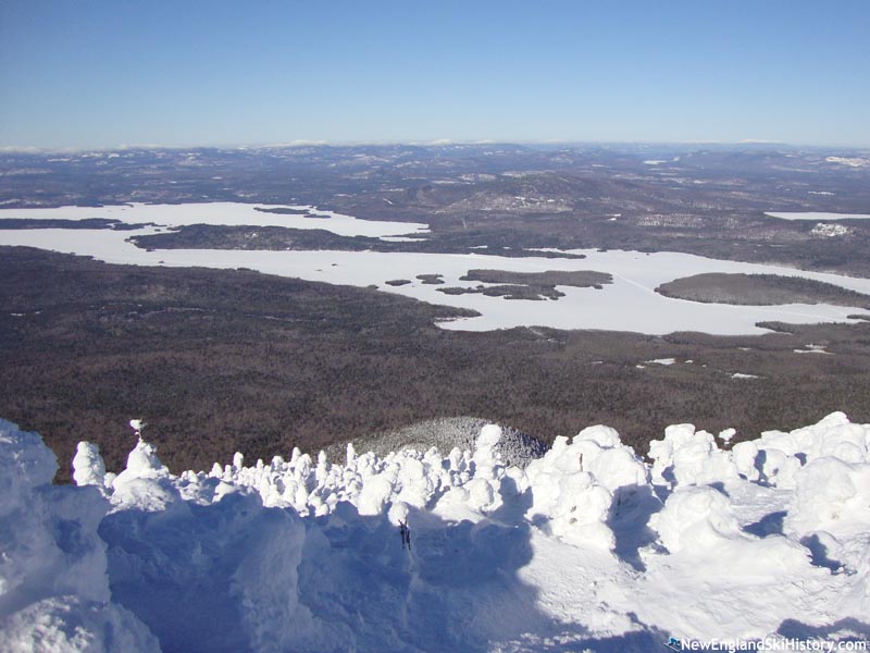 Northern slope of West Peak (January 2010)