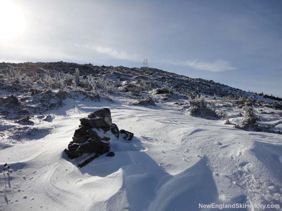 The northeast face of Mt. Abraham (2010)