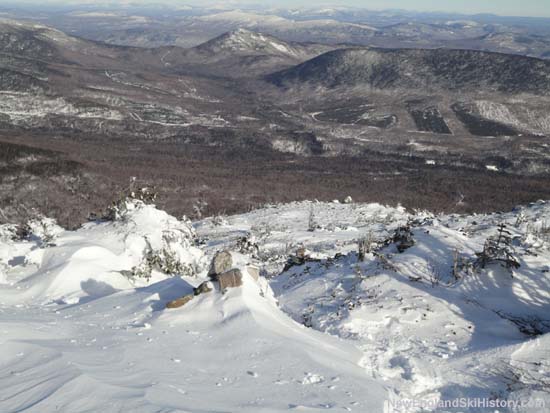 The northeast face of Mt. Abraham (2010)