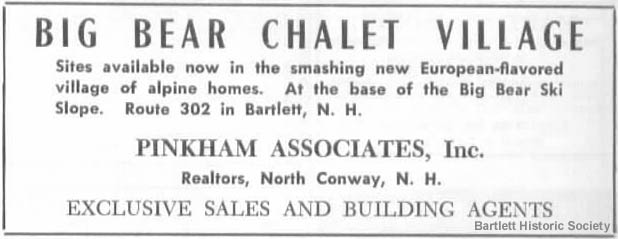 Big Bear advertisement in the Eastern Slope Signal