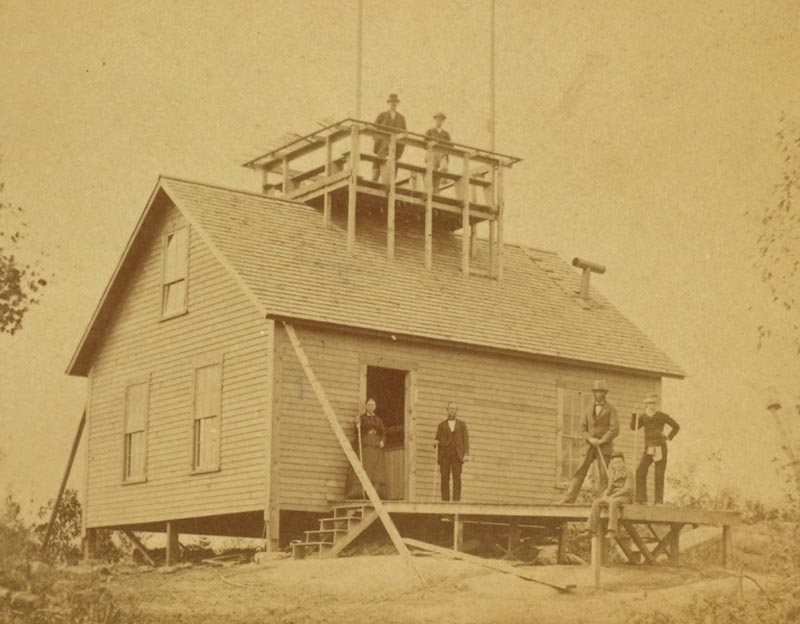 Early Mt. Agassiz Summit House