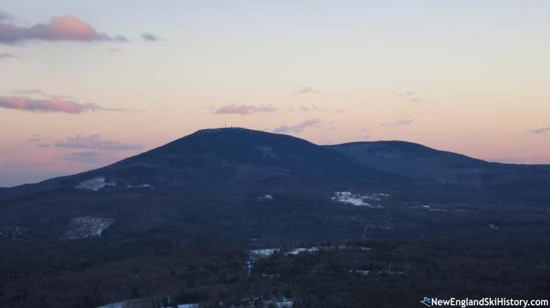 Mt. Kearsarge from Bog Mountain (December 2014)