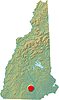 Mt. Uncanoonuc location map