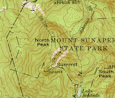 1955 USGS Topographic Map