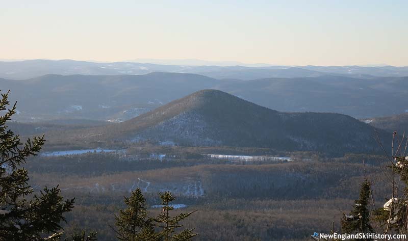 Sunday Mountain as seen from Mt. Cube (2014)