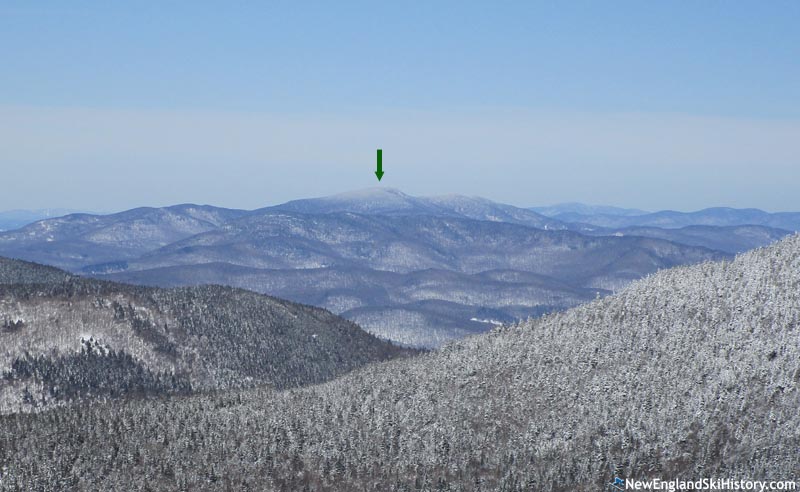 Cold Hollow Mountain as seen from Smugglers Notch (2023)
