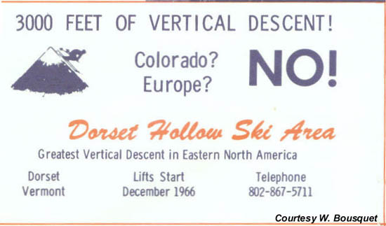 1965 Dorset Hollow Advertisement