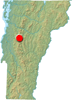 Mt. Abraham Ski Area location map