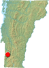 Mt. Equinox Ski Area location map
