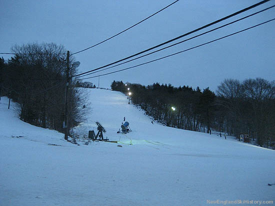Looking up the Big Blue trail (2008)