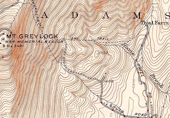 1947 USGS Topographic Map