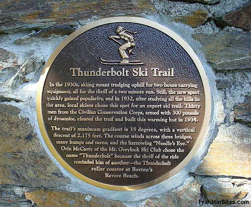 The Thunderbolt Plaque in 2008