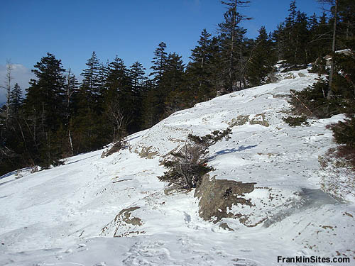 Possible top of Maple Villa Trail (2009)