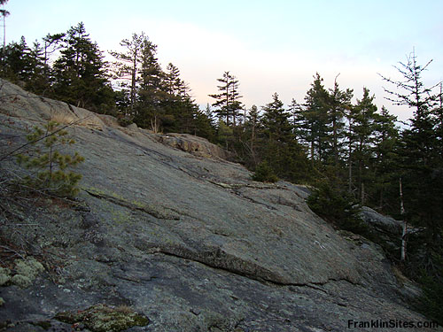 Possible top of Maple Villa Trail (2009)