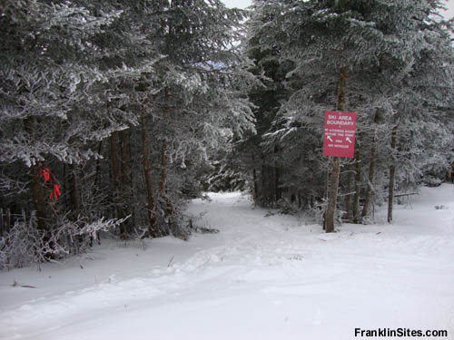 Top of the Tucker Brook Trail (from Taft Trail) (2009)