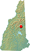 Mt. Chocorua location map