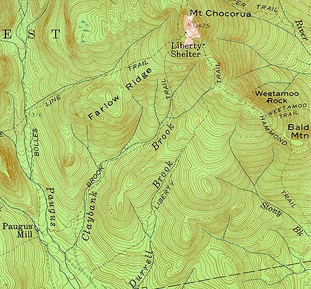 1958 USGS Topographic Map