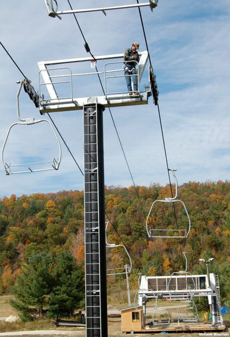 Deer Run Triple installation in 2010