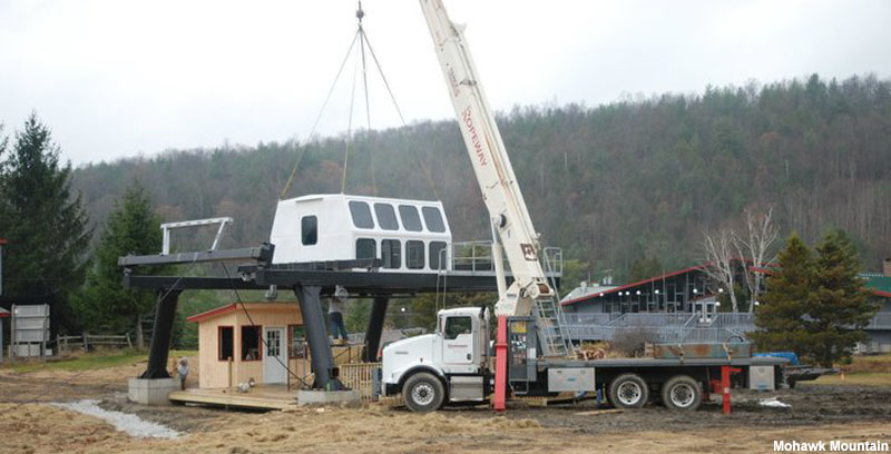 The Nutmeg Triple installation in 2010