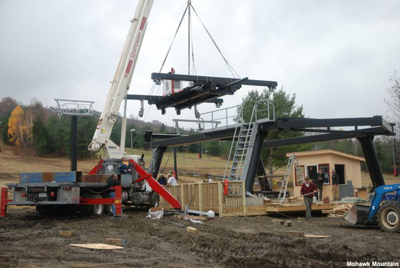 The Nutmeg Triple installation in 2010