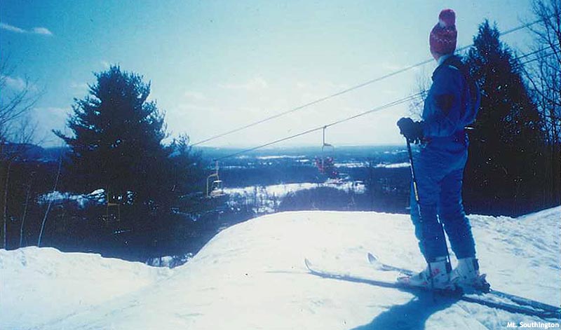 The lift line circa the 1970s