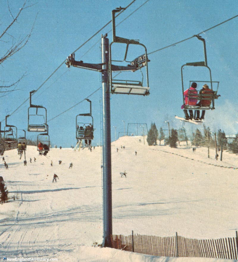 The lift line circa the 1970s