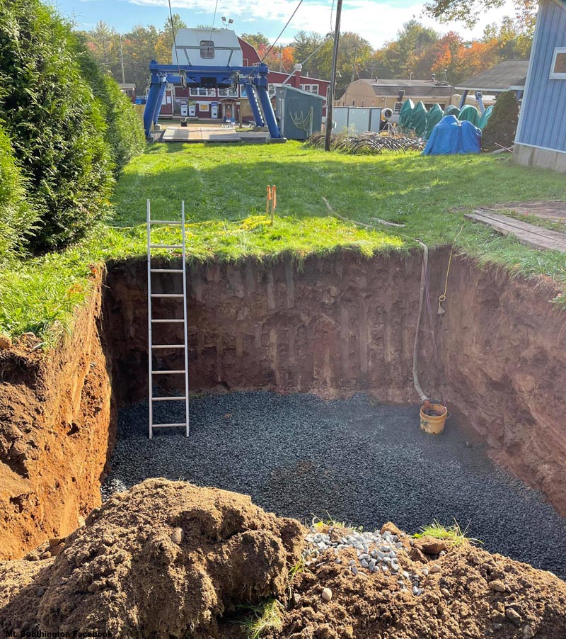 Footing construction (October 2021)